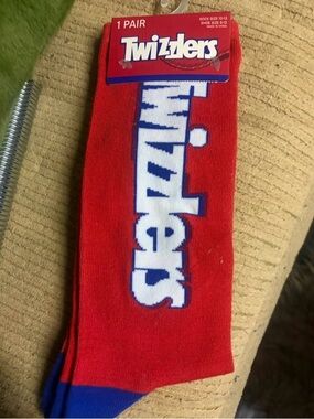 Twizzlers Red Logo Crew Socks